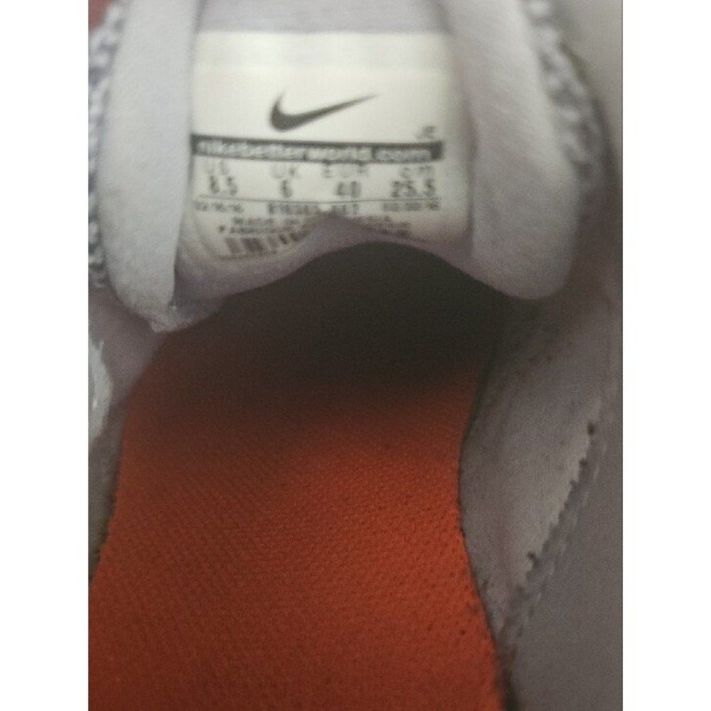 Nike Revolution 3 Women Running Shoes Wolf Grey Hyper Orange 8.5 819303 002 Gym - Picture 6 of 9